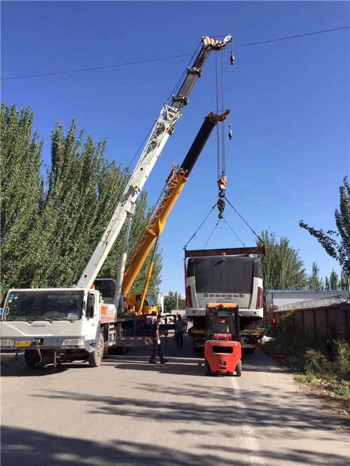 睢宁县港口集装箱搬运案例